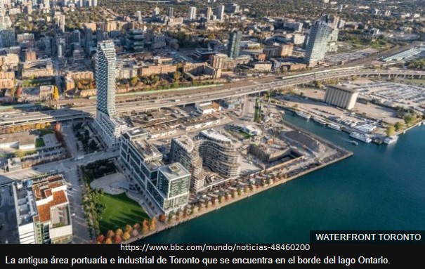 Una ciudad inteligente en Toronto será diseñada por Google