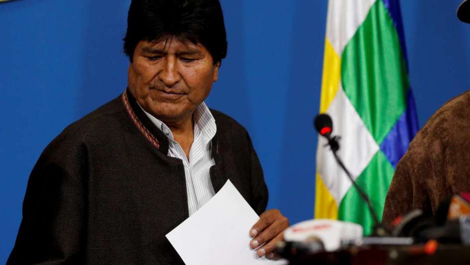 ¿LA RENUNCIA DE EVO MORALES ES UN GOLPE DE ESTADO?