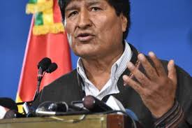 Evo Morales renuncia a la presidencia de Bolivia