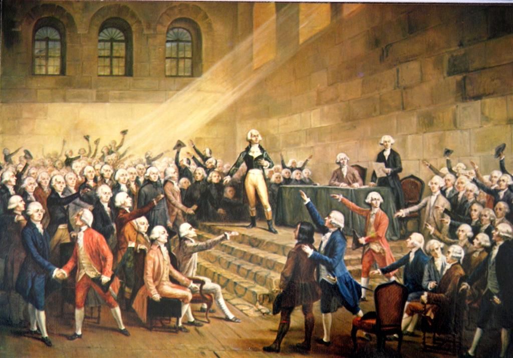 Francia convertida en una monarquia constitucional
