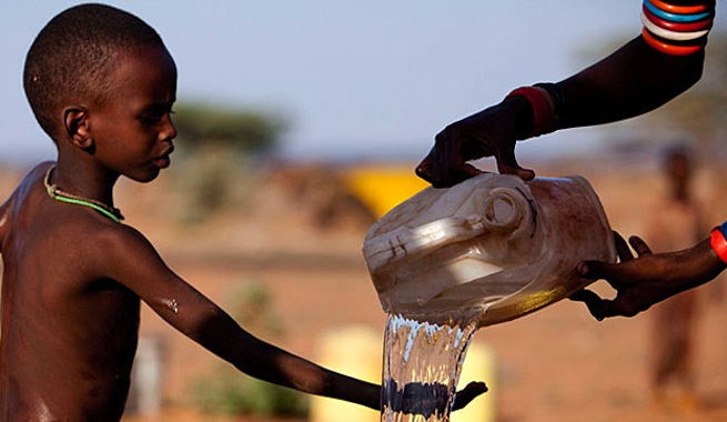 ESCASEZ DE AGUA EN AFRICA