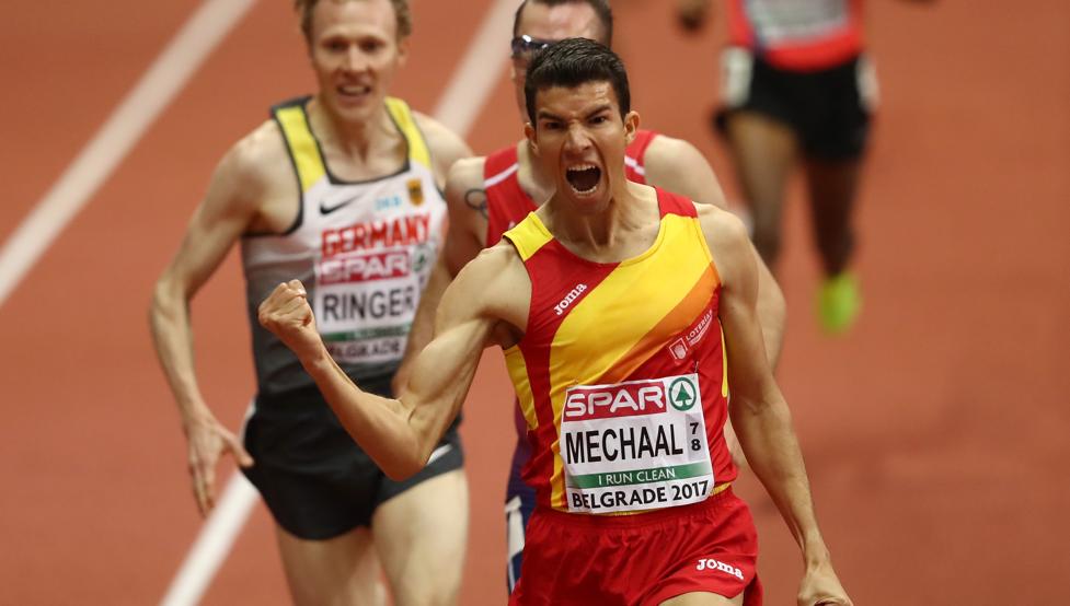 Adel Michael, el futuro del atletismo español.