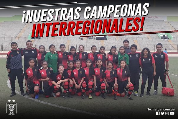 Equipo Femenino FBC Melgar clasifica a Etapa Nacional