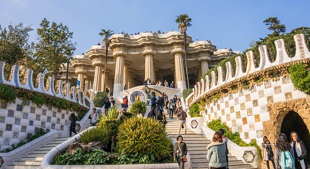 Parque Güell: El mas conocido de Barcelona