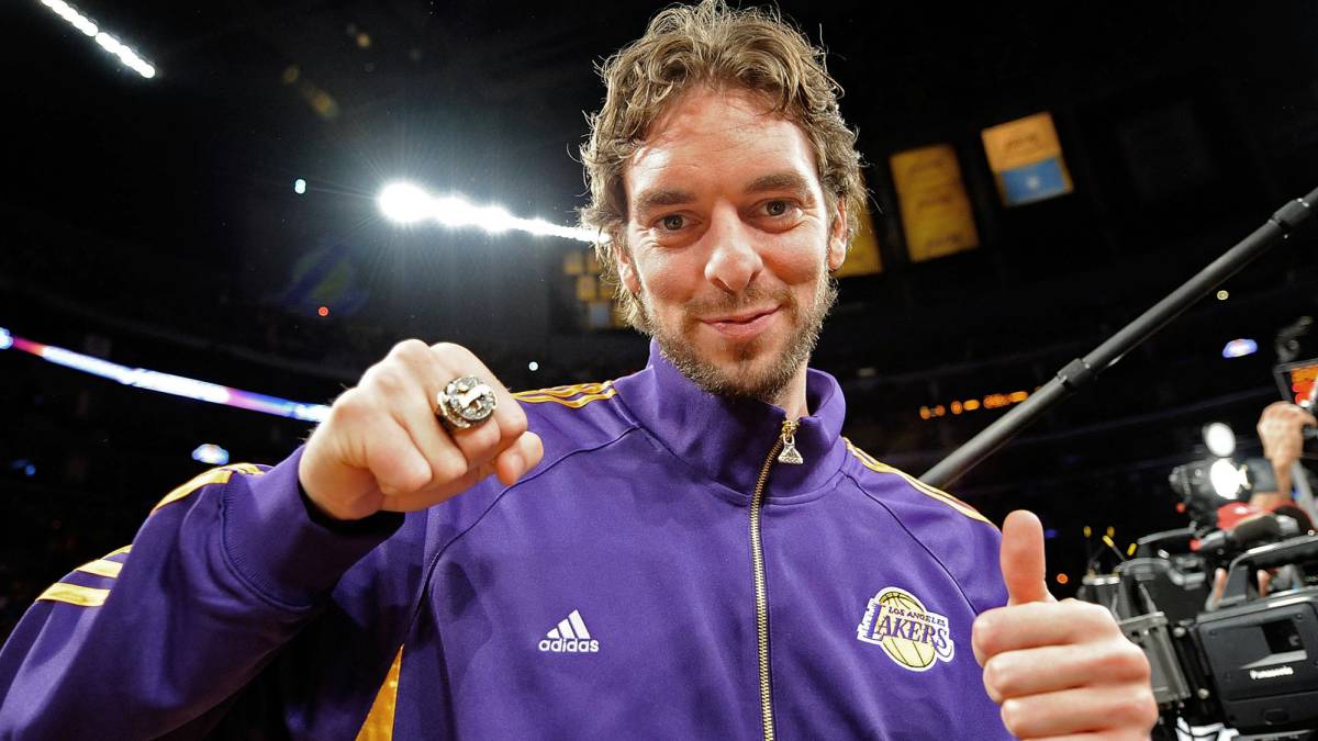 PAU GASOL CAMPEÓN DE LA NBA