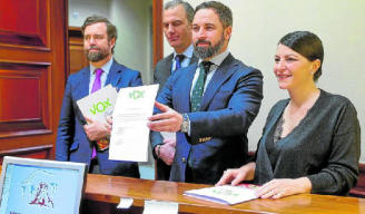 Vox lleva al Congreso la ilegalización de los soberanistas vascos y catalanes