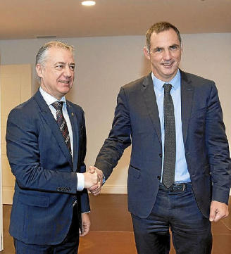 Iñigo Urkullu: «Nos parece muy importante el conocimiento de Euskadi en Europa»