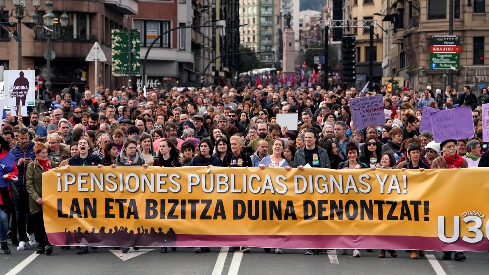 Jornada de huelga para reclamar pensiones dignas y defender los derechos sociales