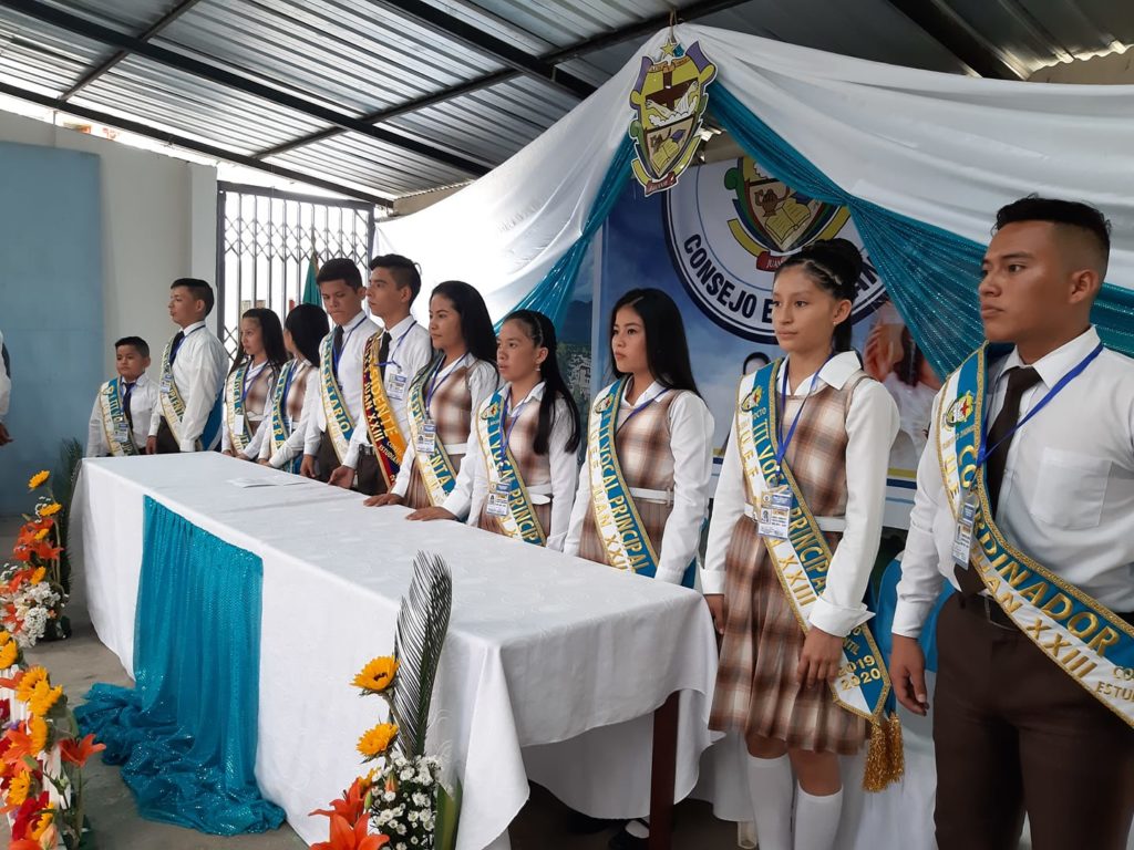 POSESION DEL CONSEJO ESTUDIANTIL