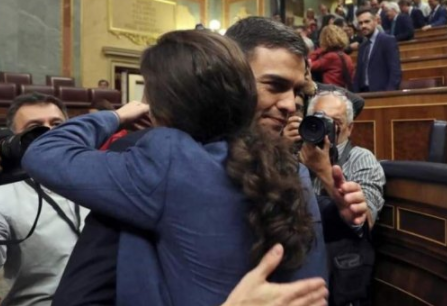 Pedro Sánchez consigue la mayoría de