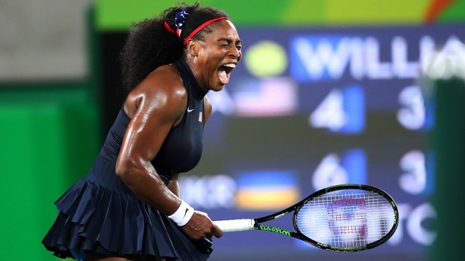 Serena Williams pone el turbo y barre a la eslovena Zidansek
