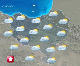 Temperaturas veraniegas