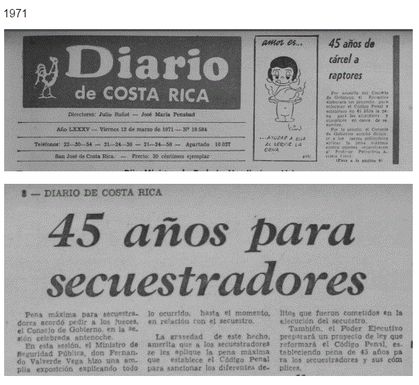 45 Años de cárcel para secuestradores