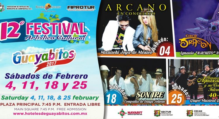Inicia el Festival Artístico y Cultural Rincón de Guayabitos 2020