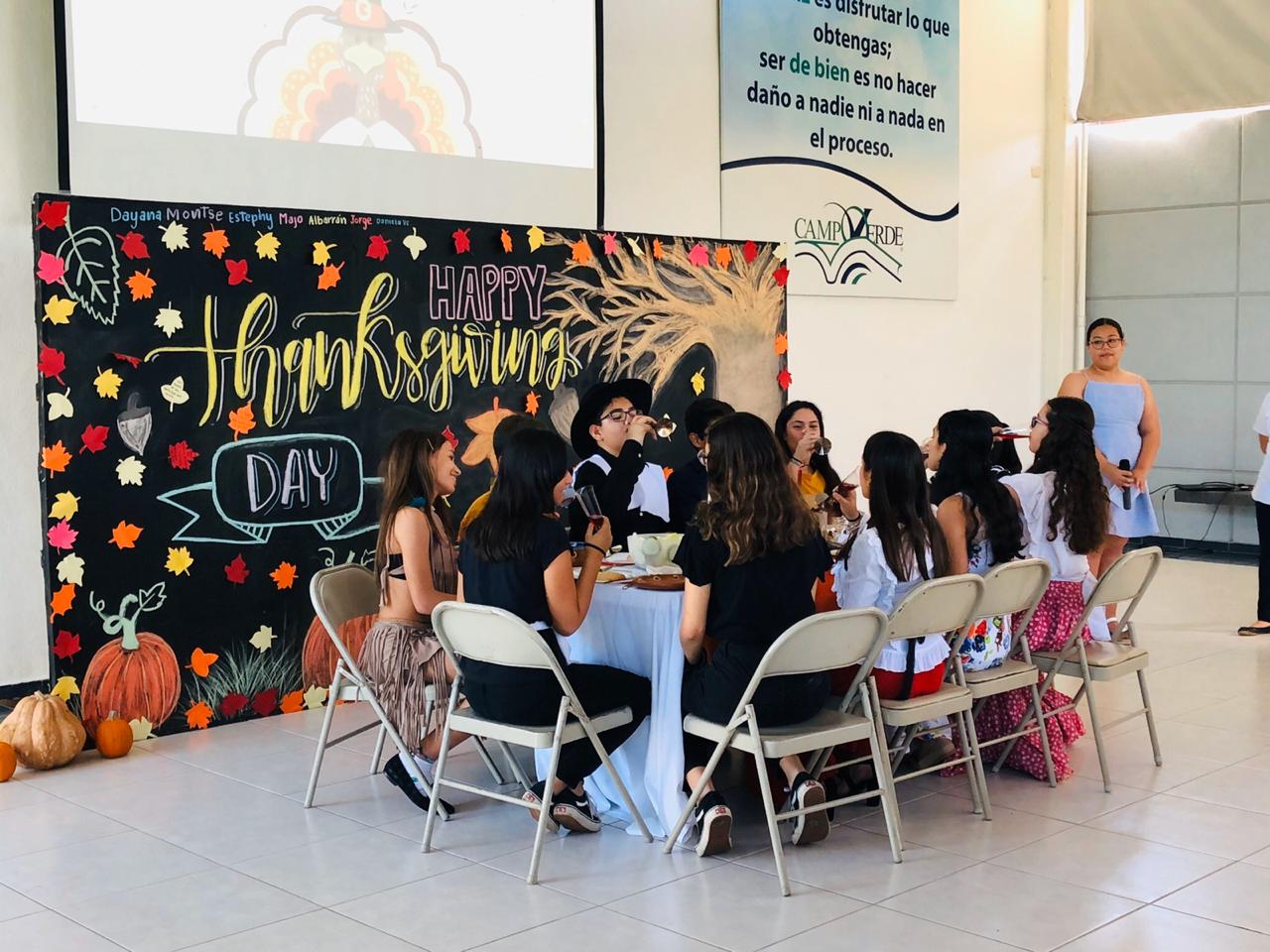 Celebración de Thanksgiving