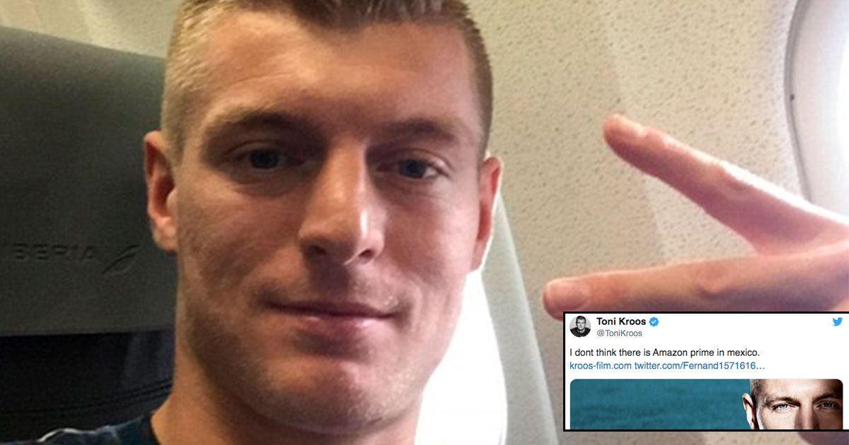 Atacan a Toni Kroos por tuit sobre México