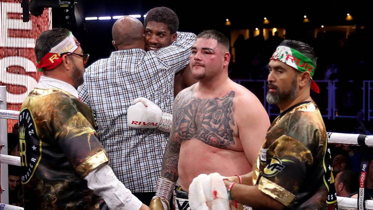 Andy Ruiz despide a la persona que lo llevó a la fama