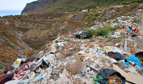 La contaminación del suelo 