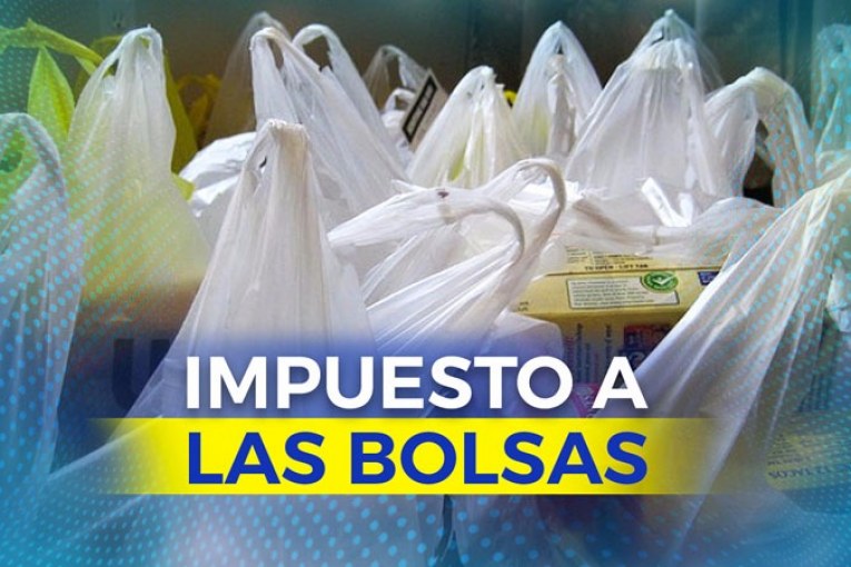 Impuesto al consumo de bolsas plásticas.