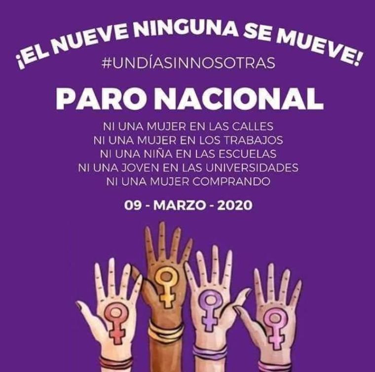 La universidad se une a la corriente del paro del 9 de marzo