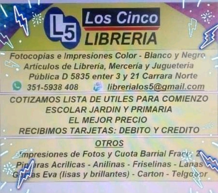 Librería Los "5"