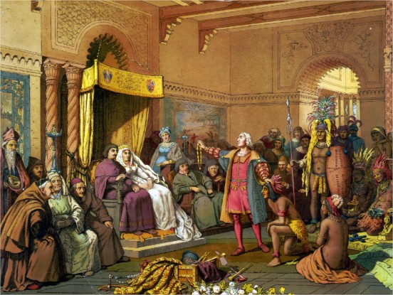 Los Reyes reciben a Colón en Barcelona