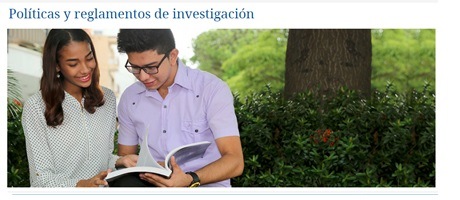 Políticas y reglamentos de investigación