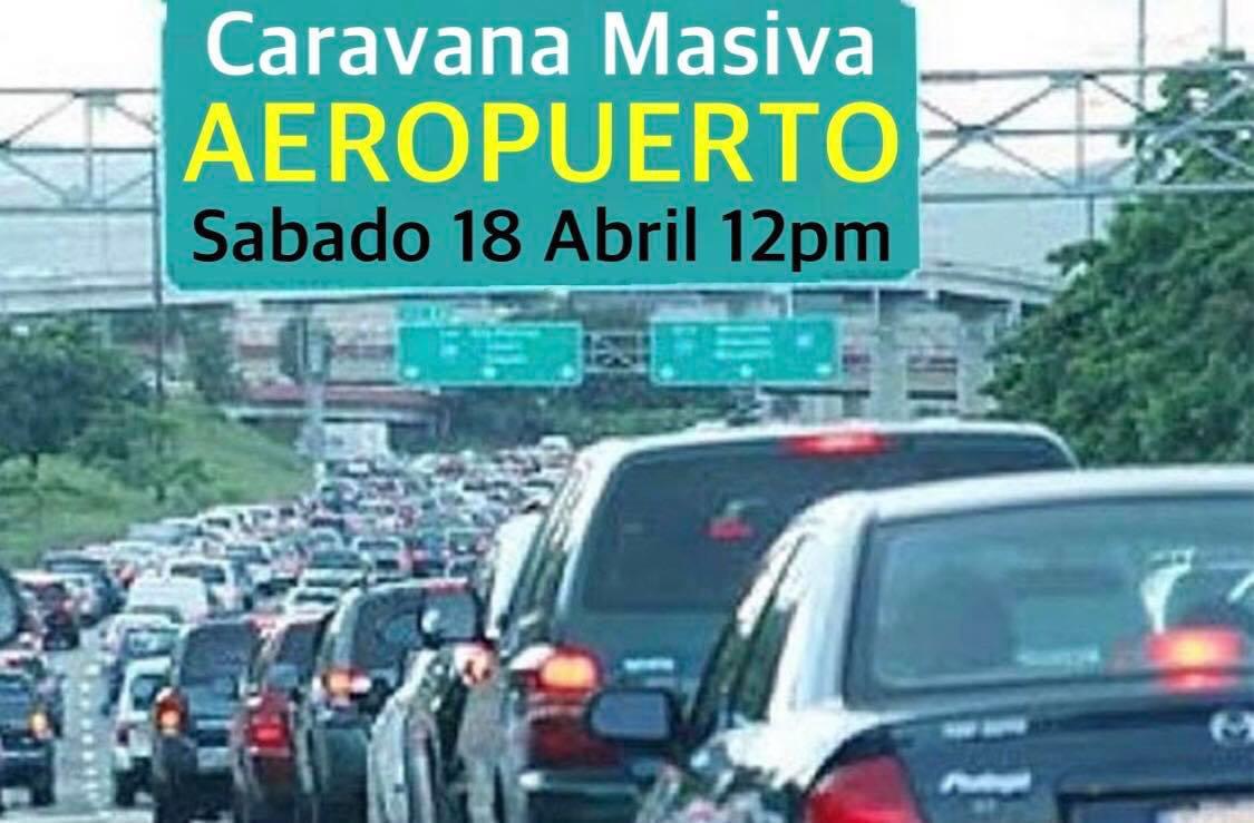 Convocan caravana masiva desde el aeropuerto Luis Muñoz Marín hacia el Capitolio