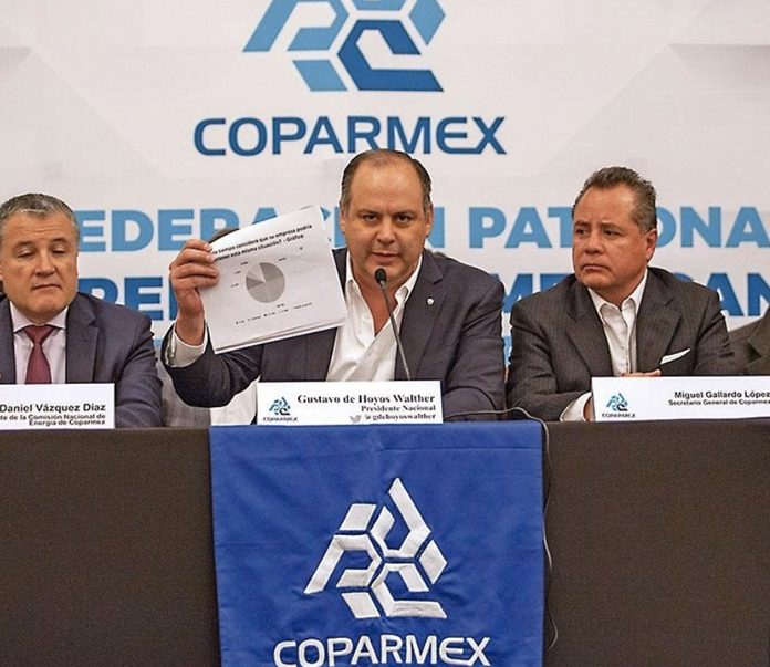 Urge Coparmex al gobierno a enfrentar la crisis