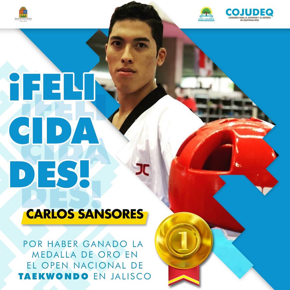 IRÁ ATLETA DE QUINTANA ROO A LOS JUEGOS OLÍMPICOS DE TOKIO 2020