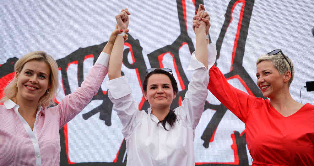 Las mujeres que enfrentarán a Aleksandr Lukashenko, el último dictador de Europa