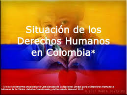 Situación de los Derechos Humanos en Colombia.