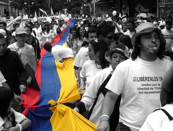 Situación de los derechos humanos en Colombia.