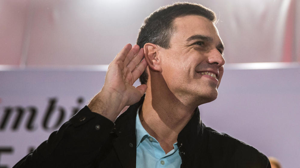 Pedro Sánchez da la sorpresa consiguiendo 57000 avales