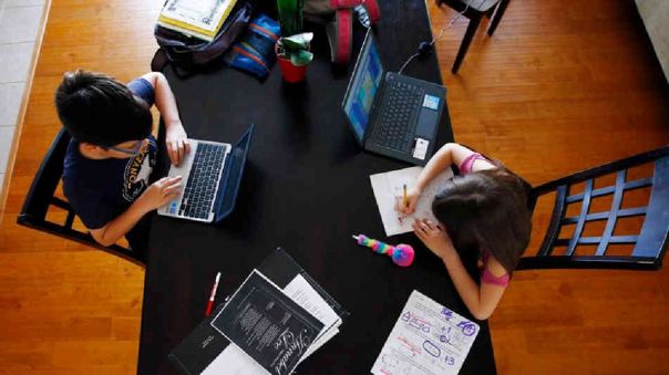 Cuarentena: Manejo de estrés para niños y padres que hacen clases virtuales