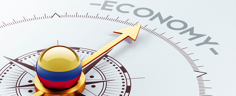 Economía en Colombia decrece en abril.