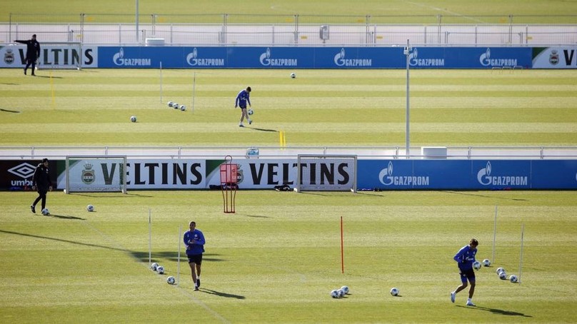 Coronavirus: Schalke volvió a entrenar en plena crisis por COVID-19