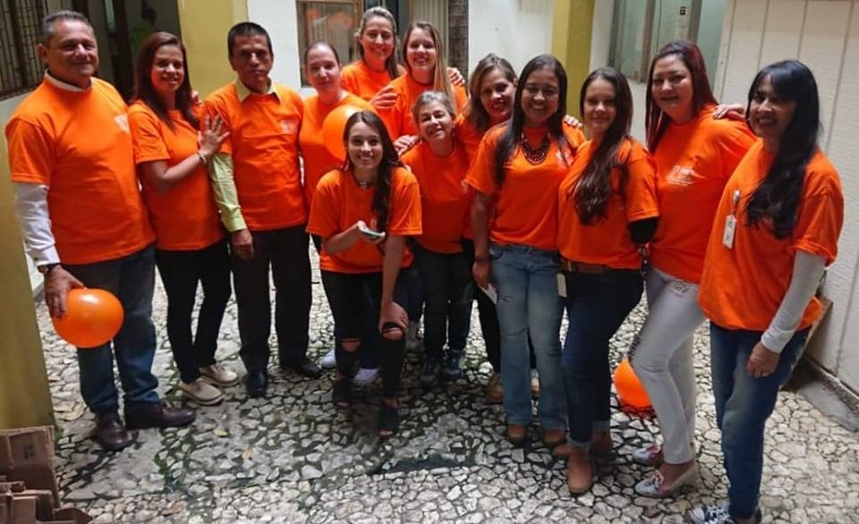 En el día de la naranja, Copacabana rechazó la violencia contra las mujeres.