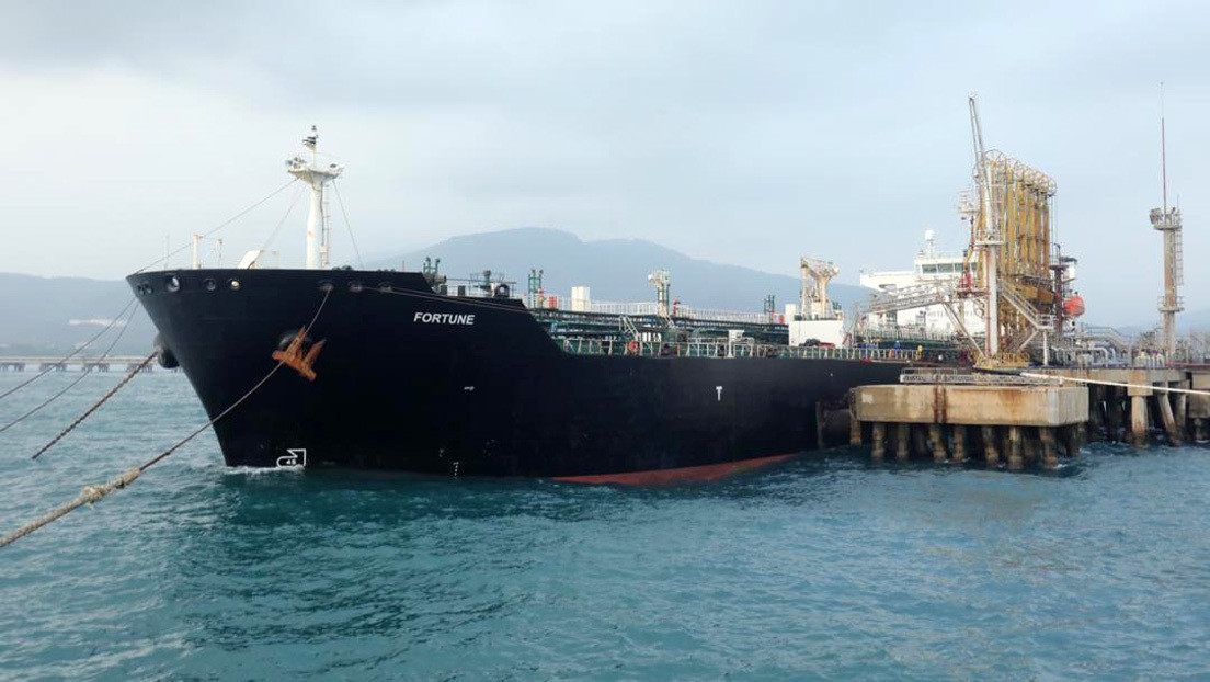 Los petroleros iraníes llegan a Venezuela.