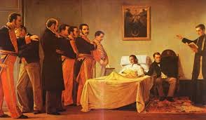 Simón Bolívar ah fallecido.