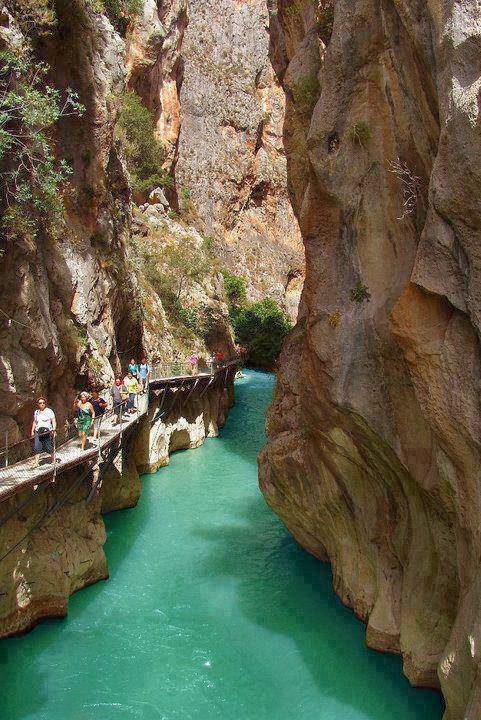 El cañón de Saklikent