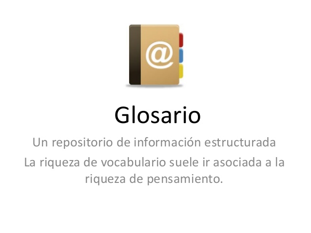Glosario General