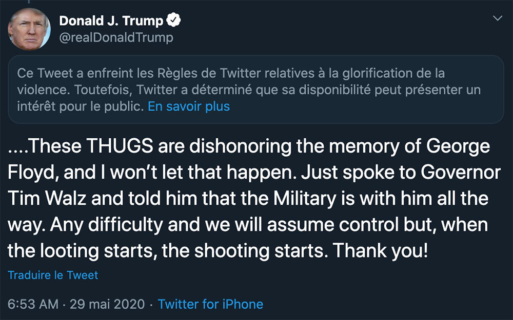 Por qué el conflicto entre Trump y Twitter esconde una de las batallas de nuestro tiempo