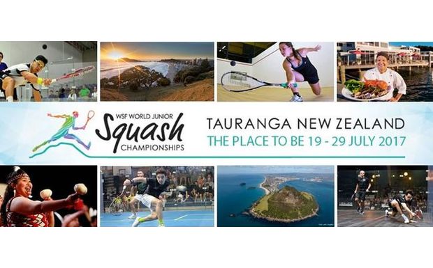 Alumno asiste al Mundial de squash en Nueva Zelanda