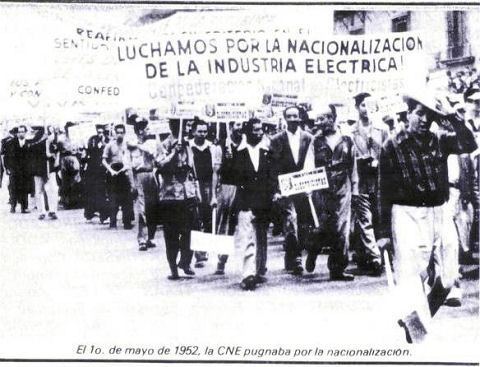 Nacionalizacion de la industria electrica