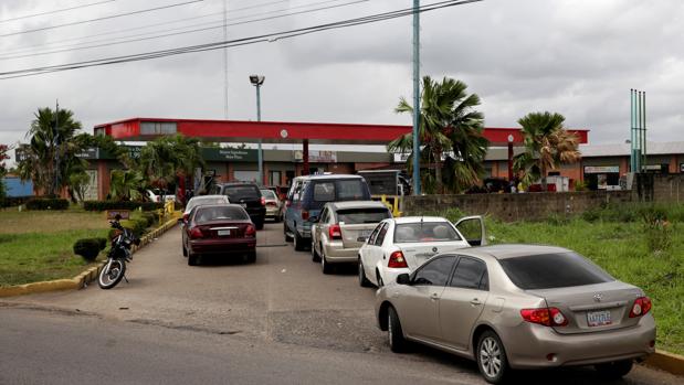 El problema de la gasolina en el Estado Tachira.