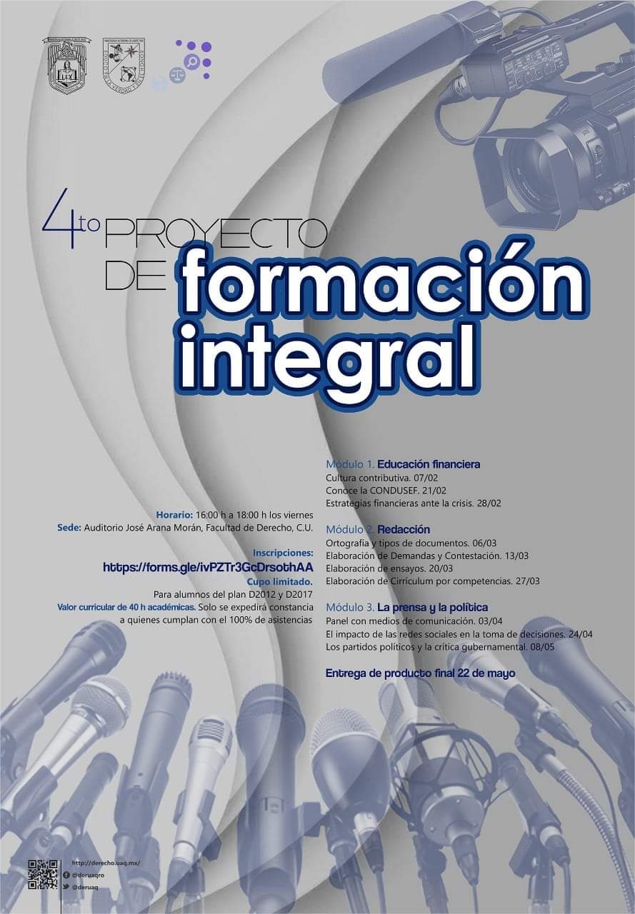 4TO PROYECTO DE FORMACIÓN INTEGRAL, ENTREVISTA ESPECIAL