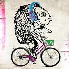 Un pescado sin bicicleta