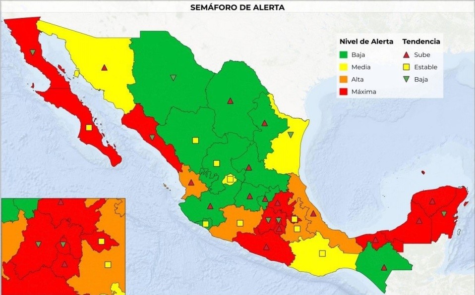 SEMÁFORO PARA REGRESAR A LA NORMALIDAD