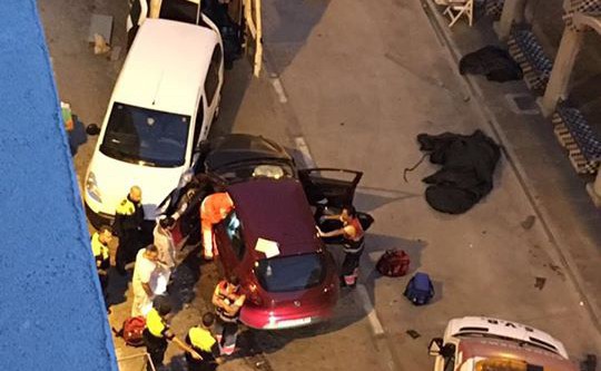 Atropellan a 17 personas en el Mercado de Granada